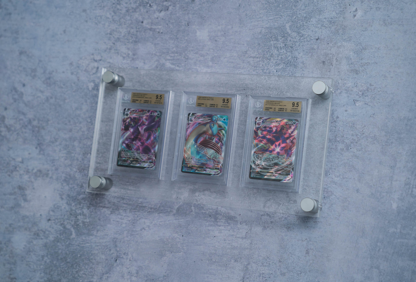 Triple BGS Card Display - 3x1