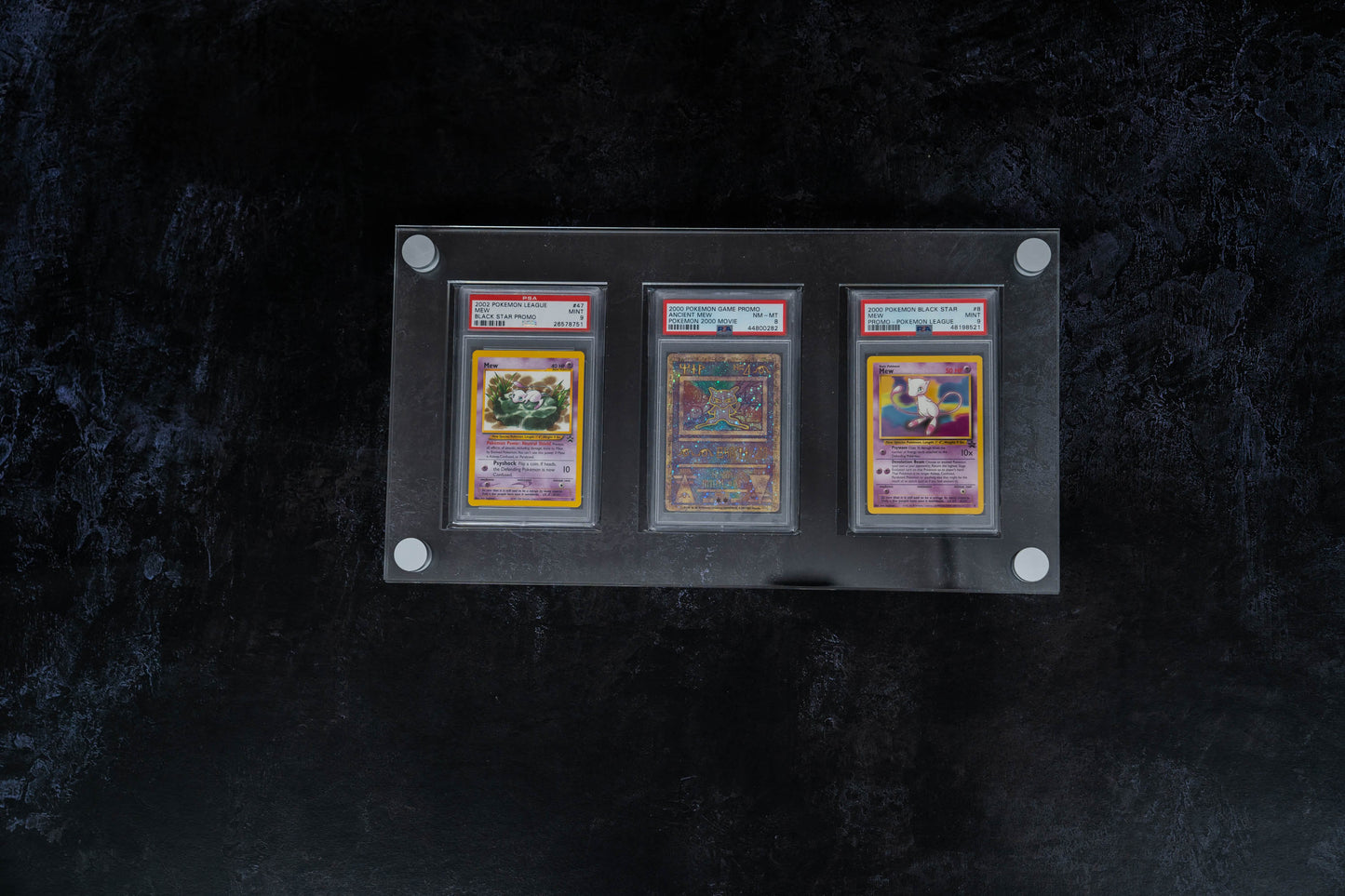 Triple Graded Card Display - 3x1
