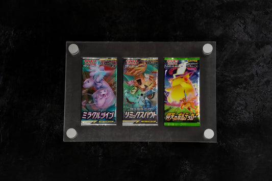 Triple Booster Pack Display - 3x1