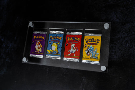 Quad Booster Pack Display - 4x1