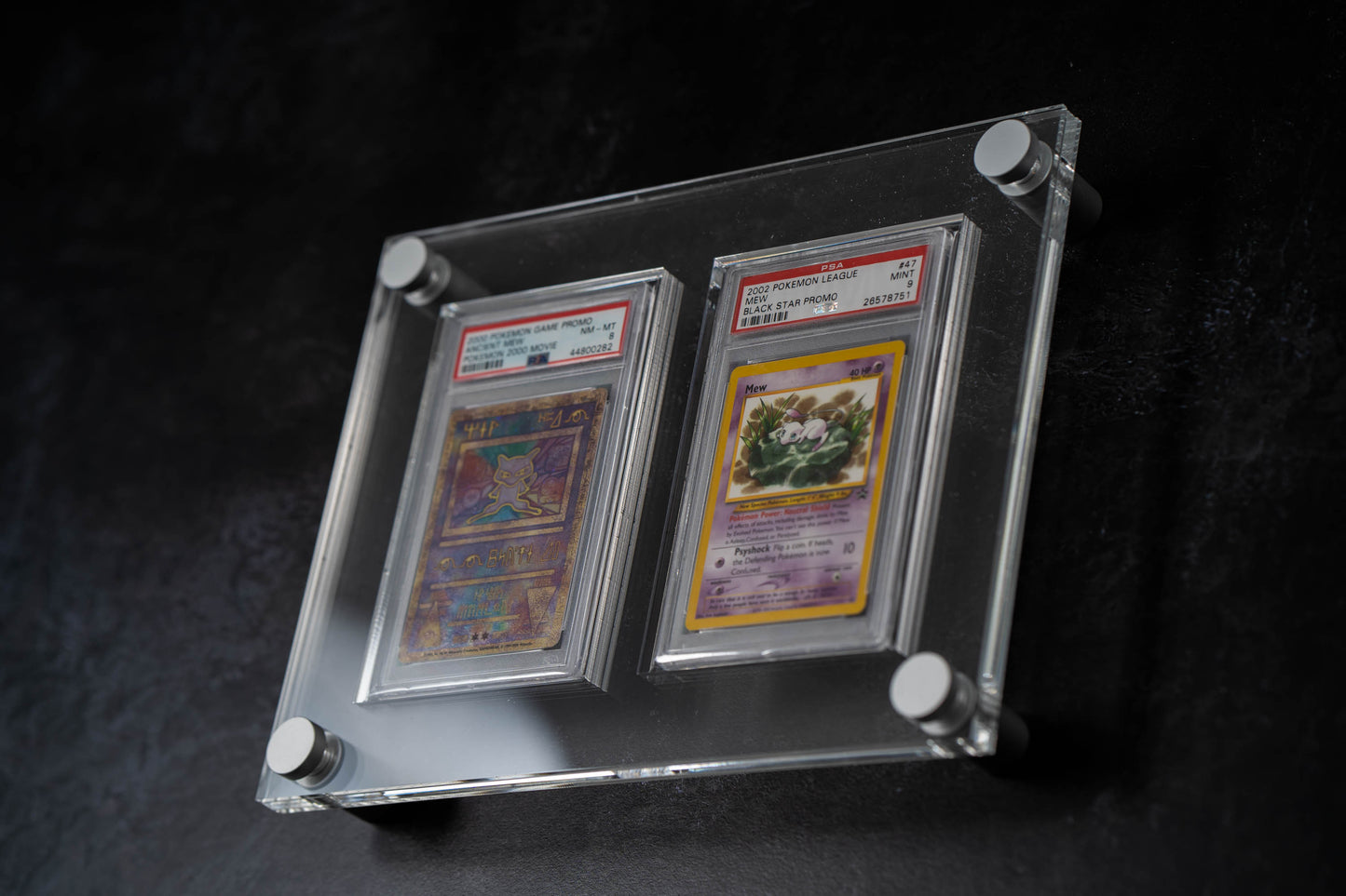 Double Graded Card Display - 2x1