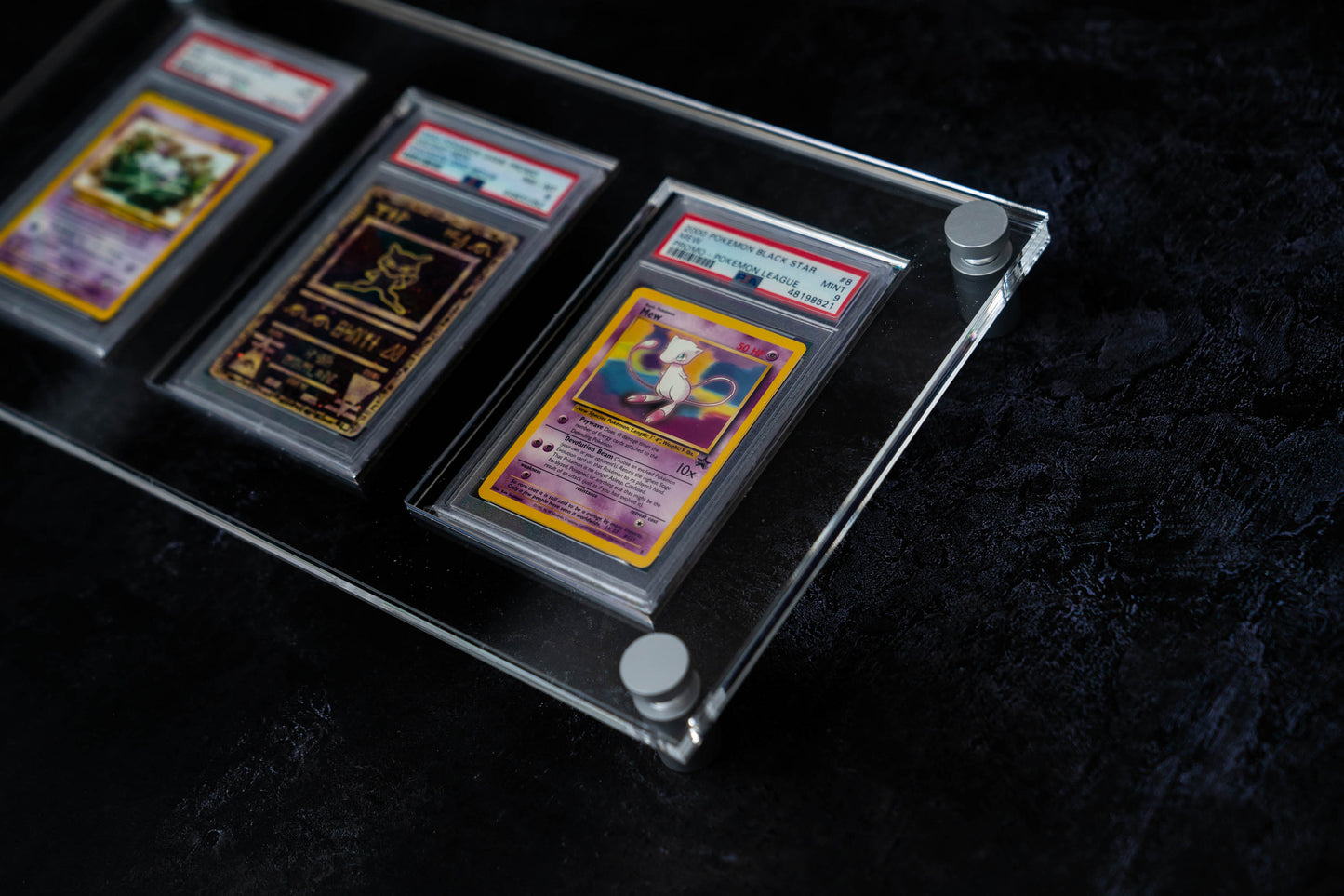 Triple Graded Card Display - 3x1