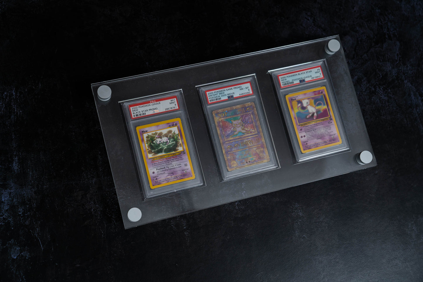 Triple Graded Card Display - 3x1