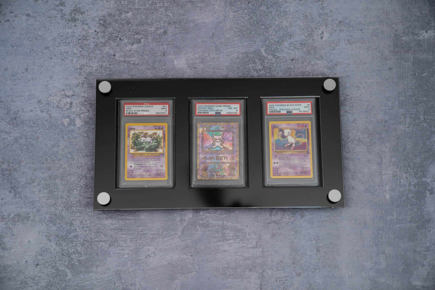 Triple Graded Card Display - 3x1