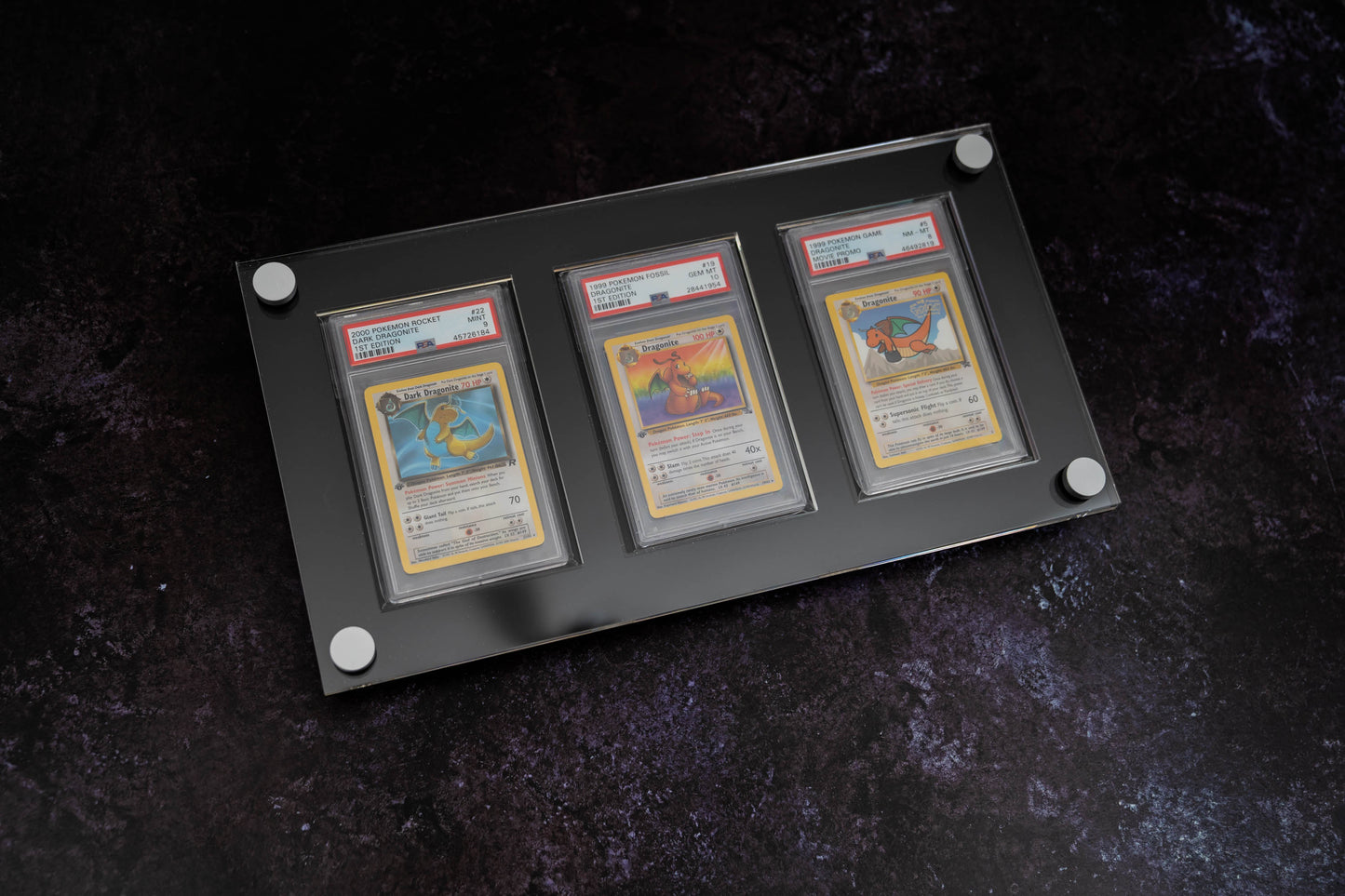 Triple Graded Card Display - 3x1