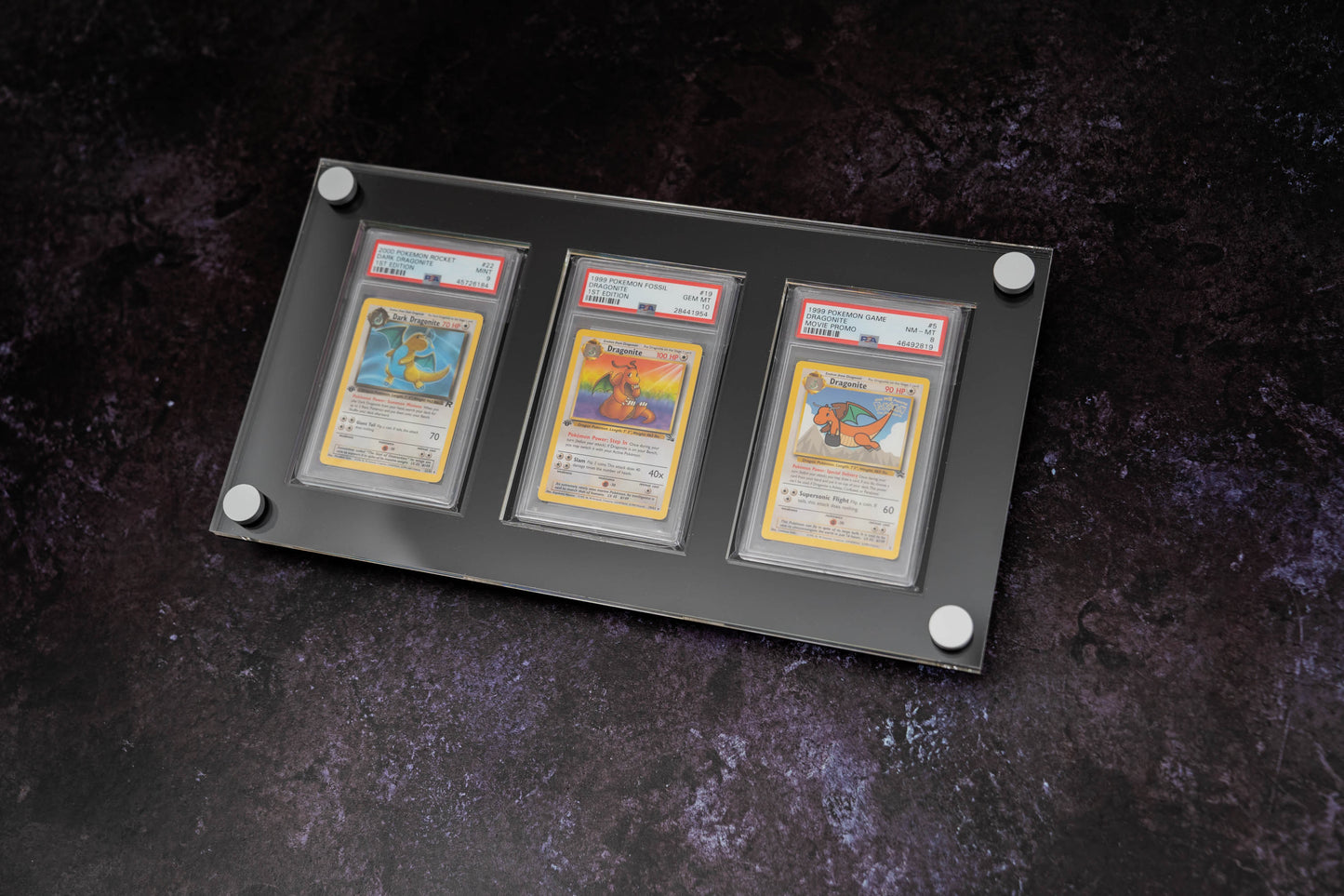 Triple Graded Card Display - 3x1