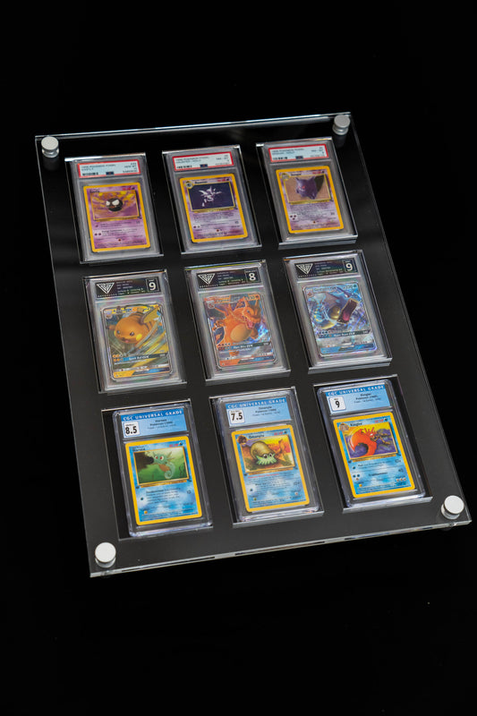 Nine Graded Card Display - 3x3