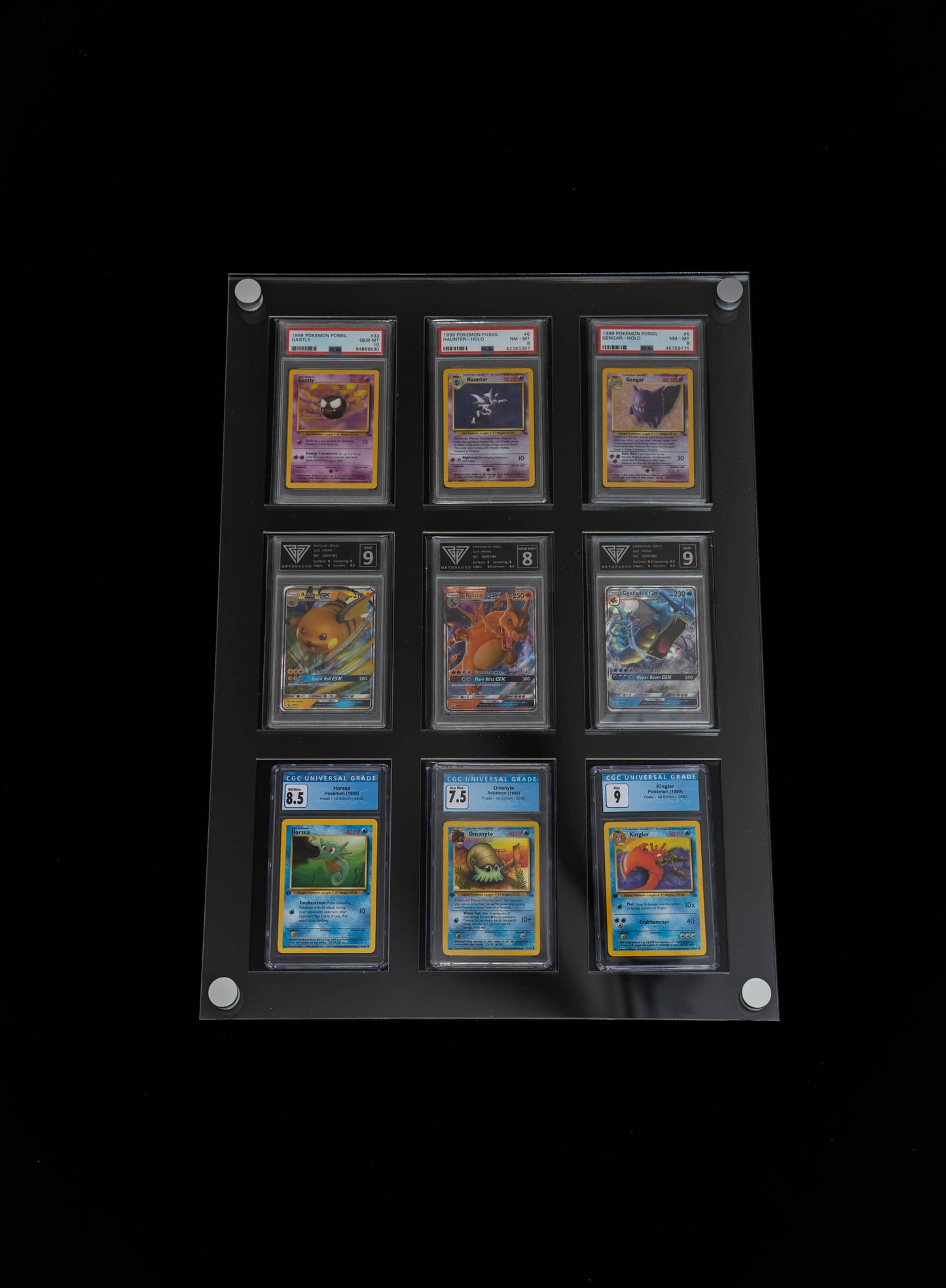 Nine Graded Card Display - 3x3