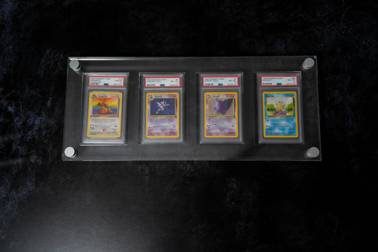 Quad Graded Card Display - 4x1