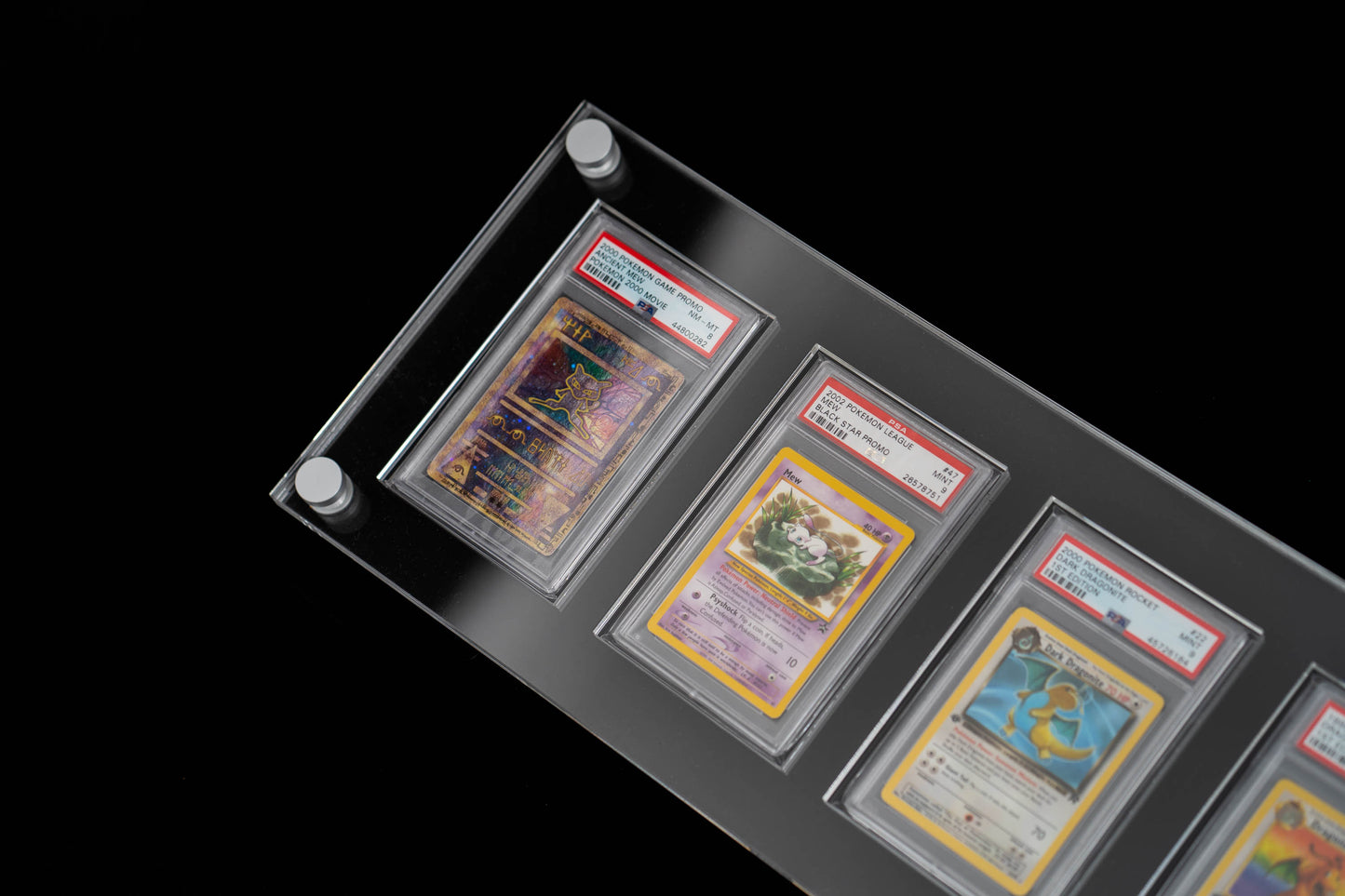 Six Graded Card Display - 6x1