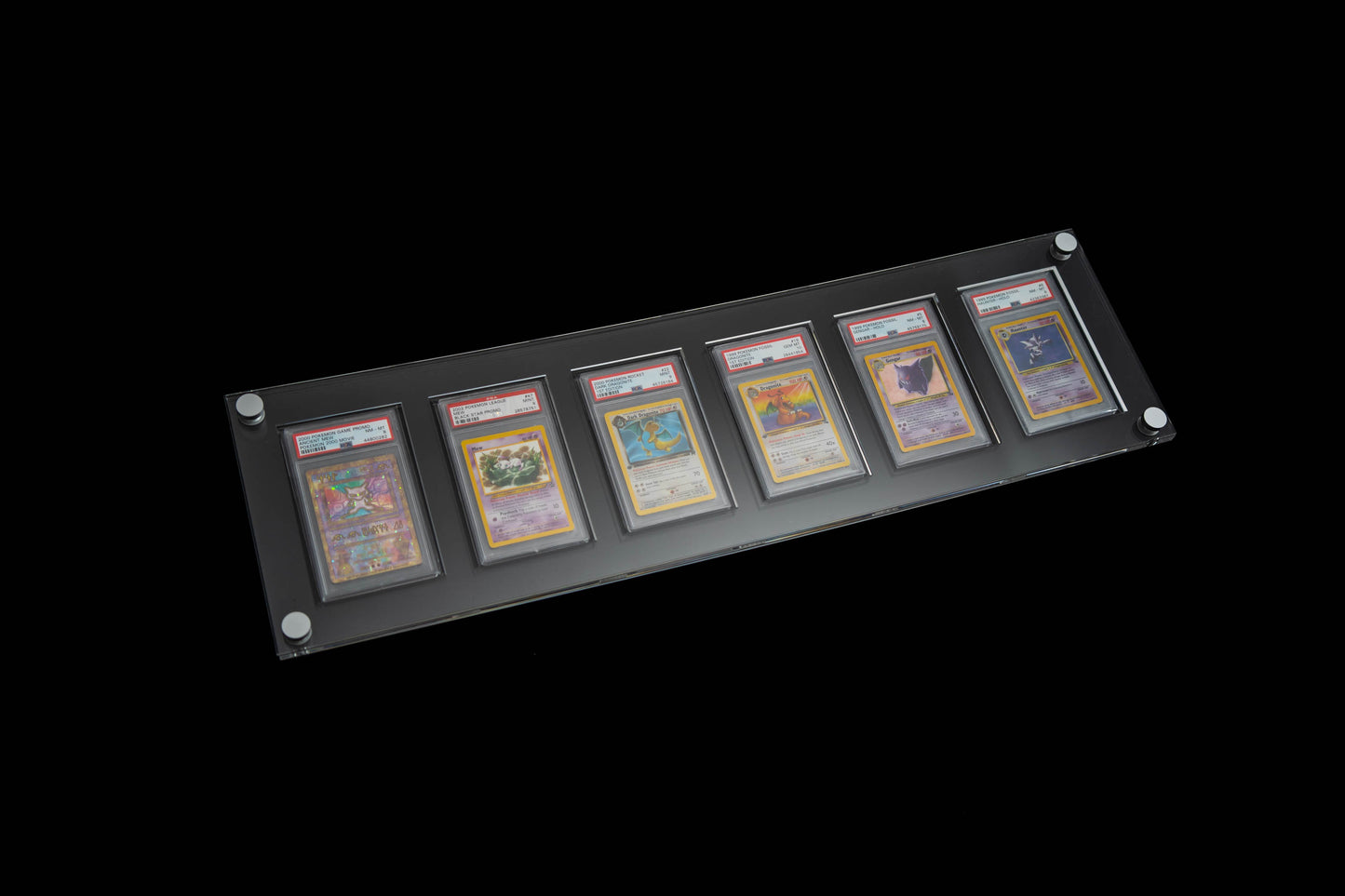 Six Graded Card Display - 6x1