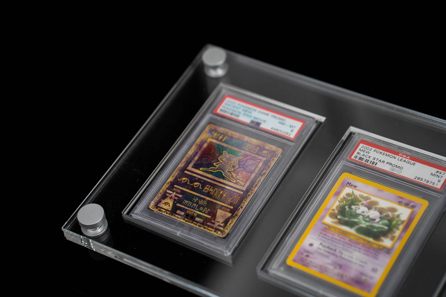 Six Graded Card Display - 6x1