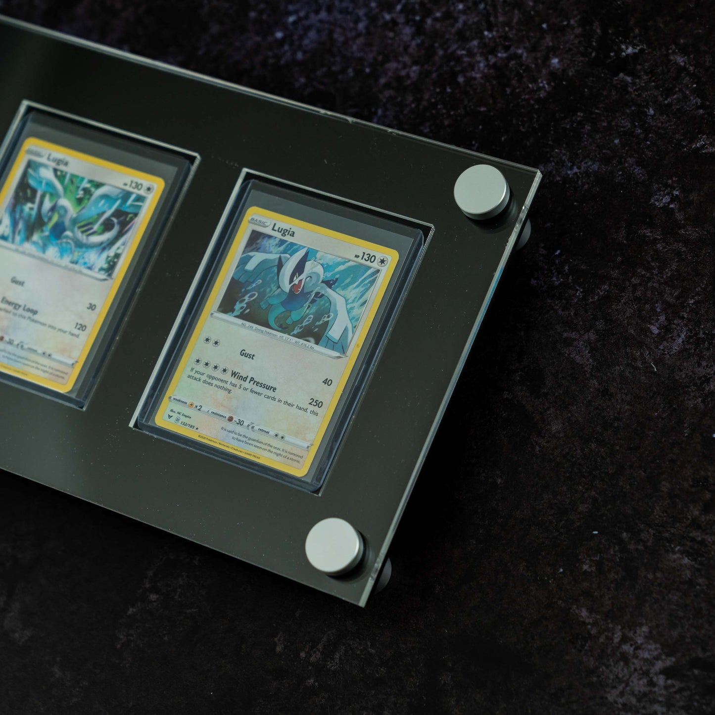 Triple Toploader Card Display - 3x1