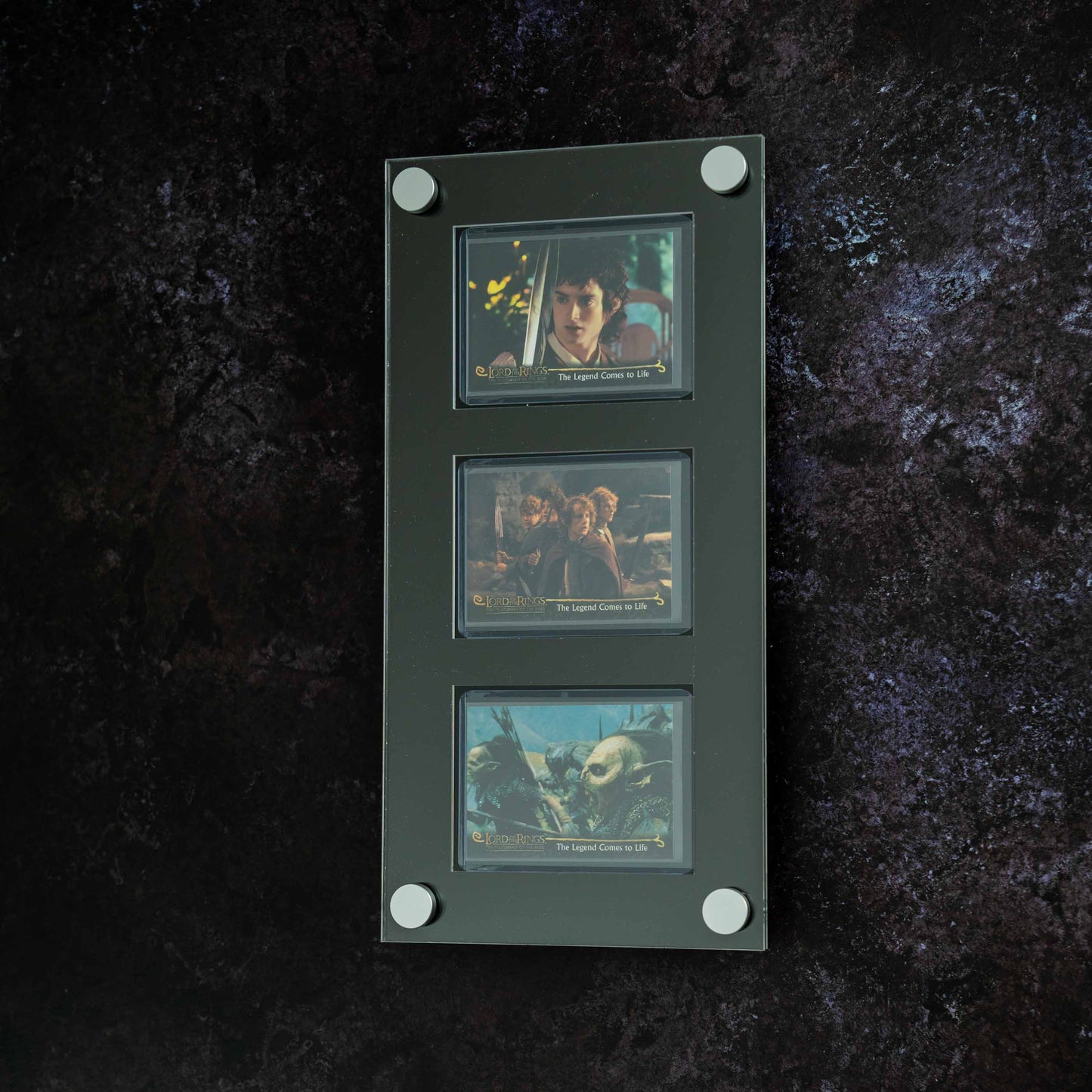 Triple Toploader Card Display - 3x1