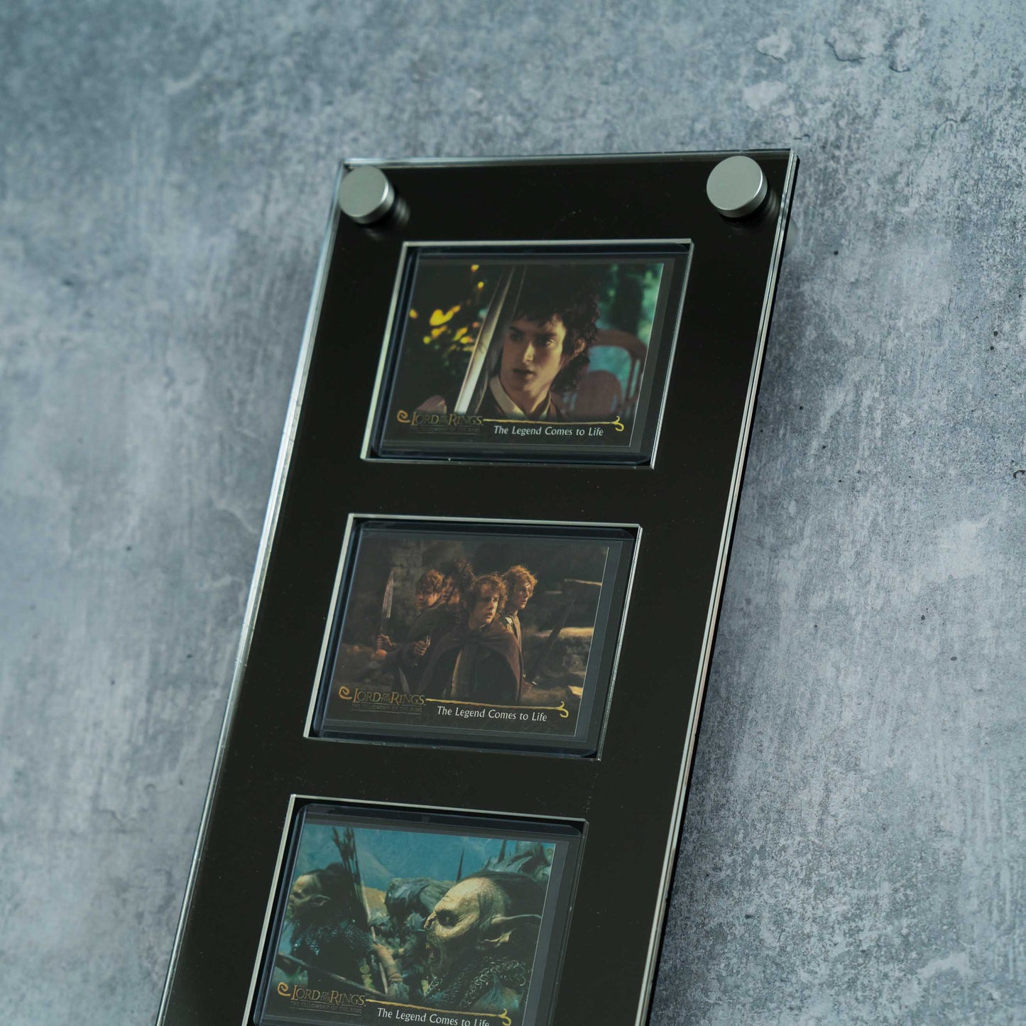 Triple Toploader Card Display - 3x1